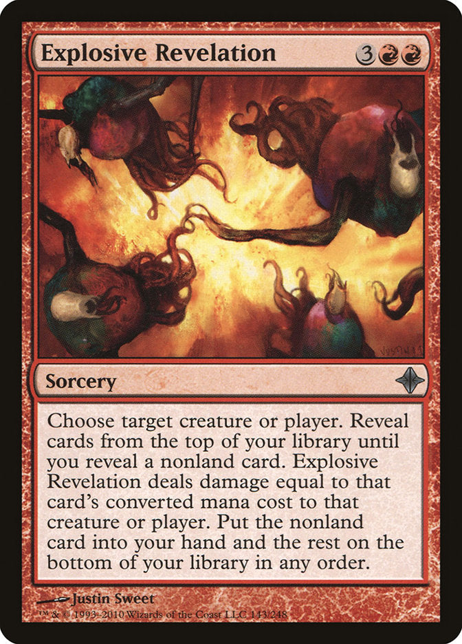 Explosive Revelation [Rise of the Eldrazi] [Foil]