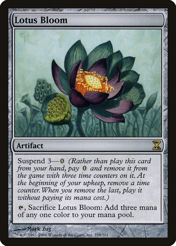 Lotus Bloom [Time Spiral] [Foil]