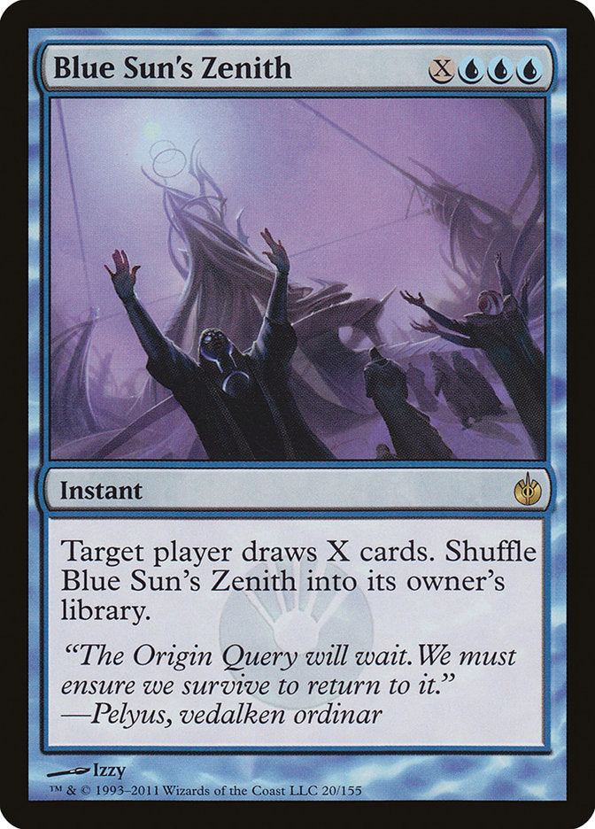 Blue Sun's Zenith [Mirrodin Besieged] [Foil]