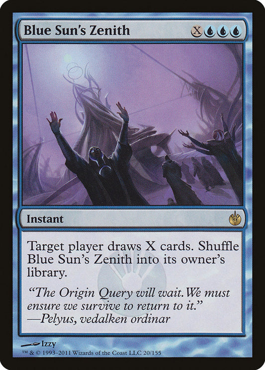 Blue Sun's Zenith [Mirrodin Besieged] [Foil]