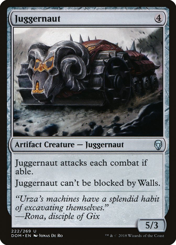Juggernaut [Dominaria] [Foil]