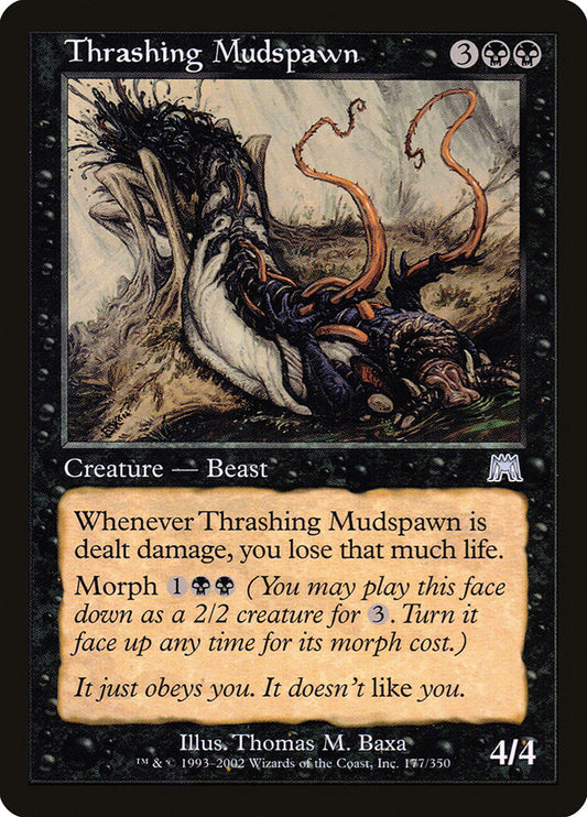 Thrashing Mudspawn [Onslaught] [Foil]