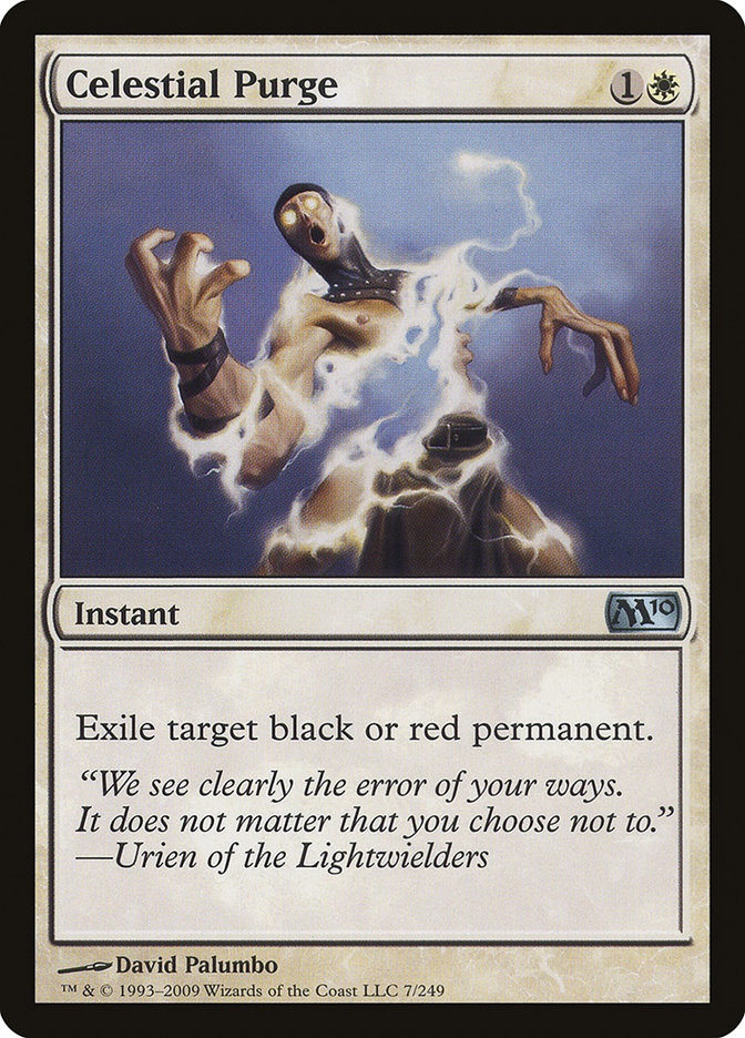 Celestial Purge [Core Set 2010] [Foil]