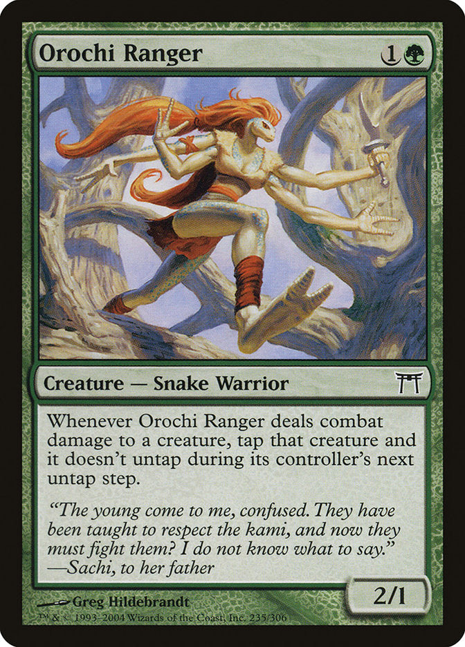 Orochi Ranger [Champions of Kamigawa] [Foil]