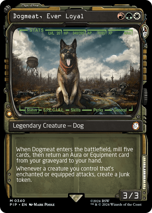 Dogmeat, Ever Loyal (Showcase) [Fallout] [Foil]