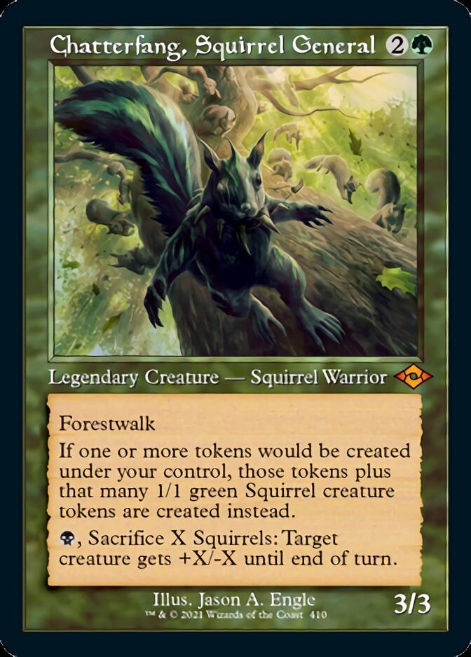 Chatterfang, Squirrel General (Retro) [Modern Horizons 2] [Foil]