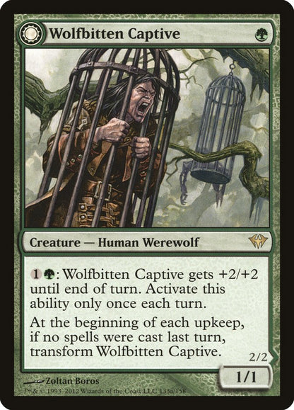 Wolfbitten Captive // Krallenhorde Killer [Dark Ascension] [Foil]