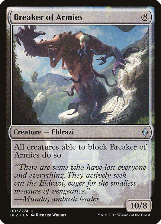 Breaker of Armies [Battle for Zendikar] [Foil]