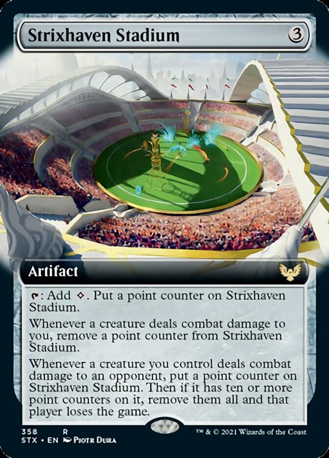 Strixhaven Stadium (Extended Art) [Strixhaven: School of Mages] [Foil]