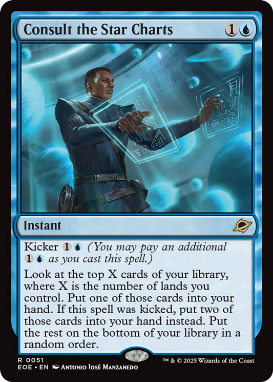 Consult the Star Charts [Edge of Eternities] [Foil]