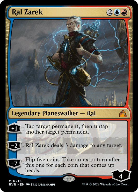 Ral Zarek [Ravnica Remastered] [Foil]