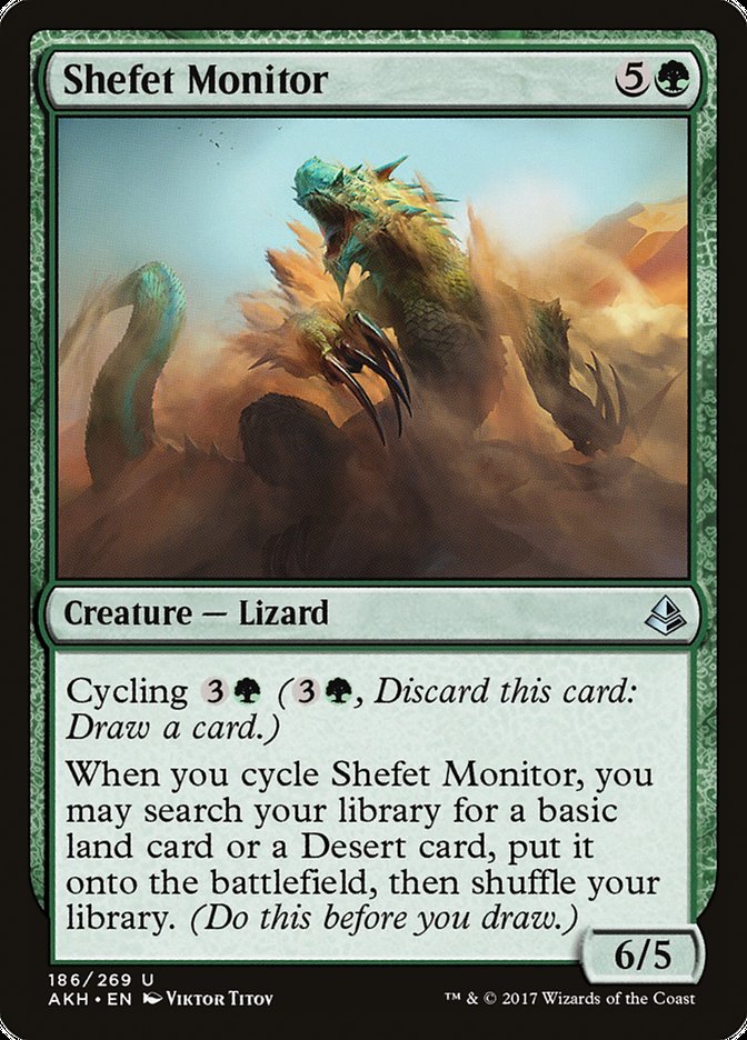 Shefet Monitor [Amonkhet] [Foil]