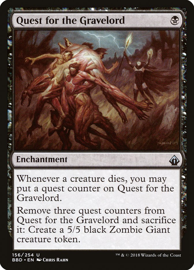Quest for the Gravelord [Battlebond] [Foil]