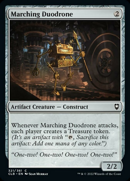 Marching Duodrone [Commander Legends: Battle for Baldur's Gate] [Foil]