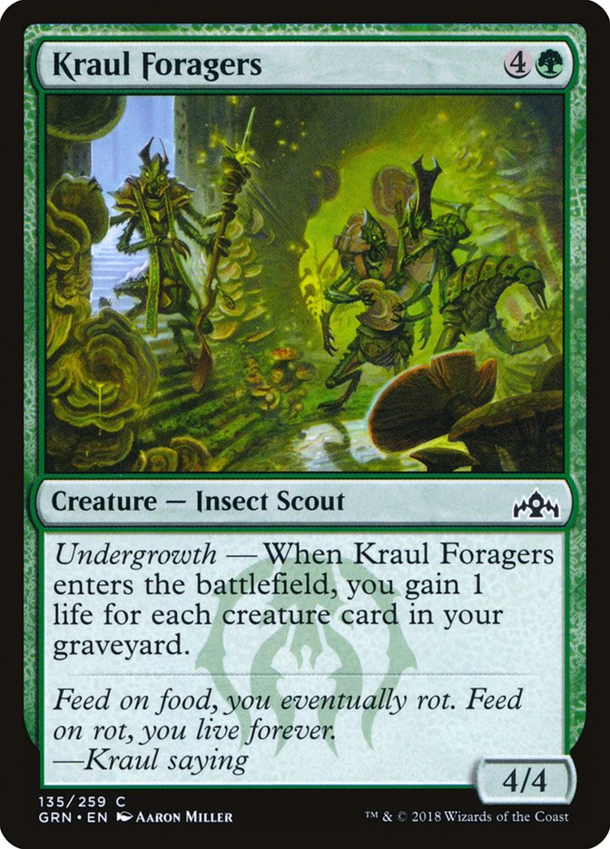 Kraul Foragers [Guilds of Ravnica] [Foil]