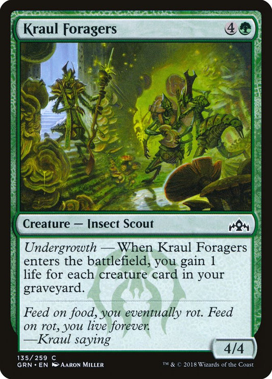 Kraul Foragers [Guilds of Ravnica] [Foil]