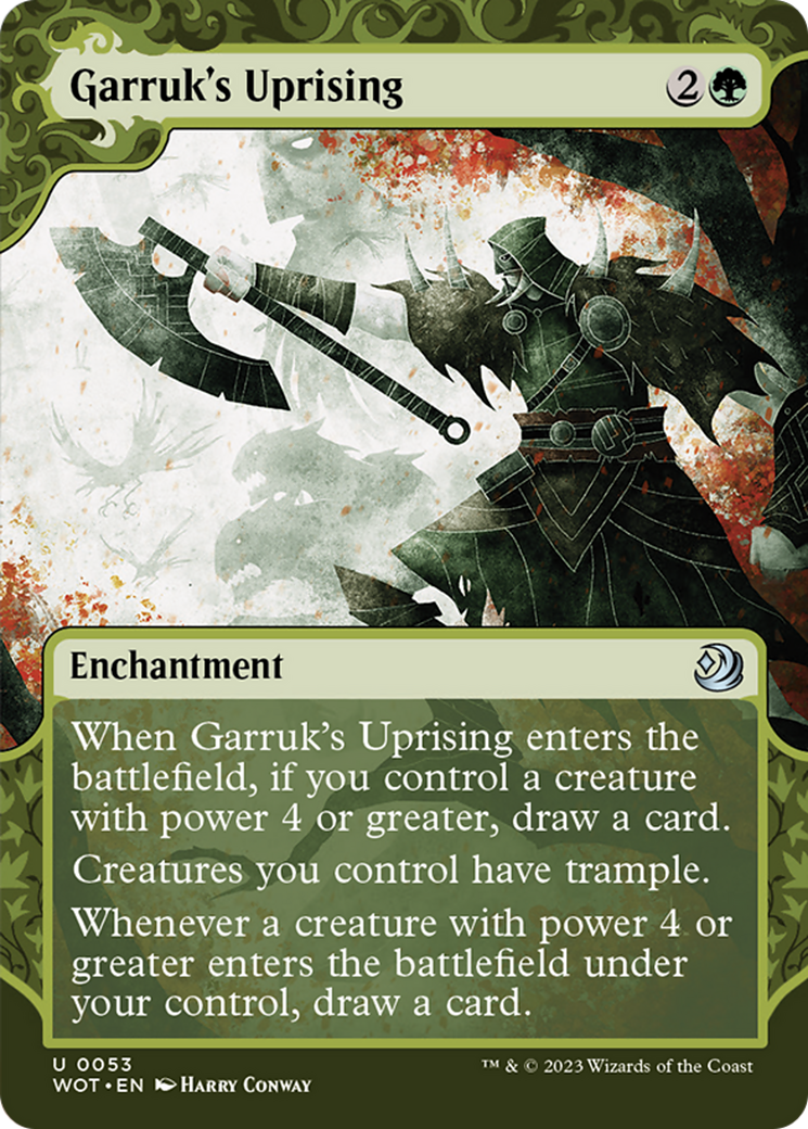 Garruk's Uprising [Wilds of Eldraine: Enchanting Tales] [Foil]