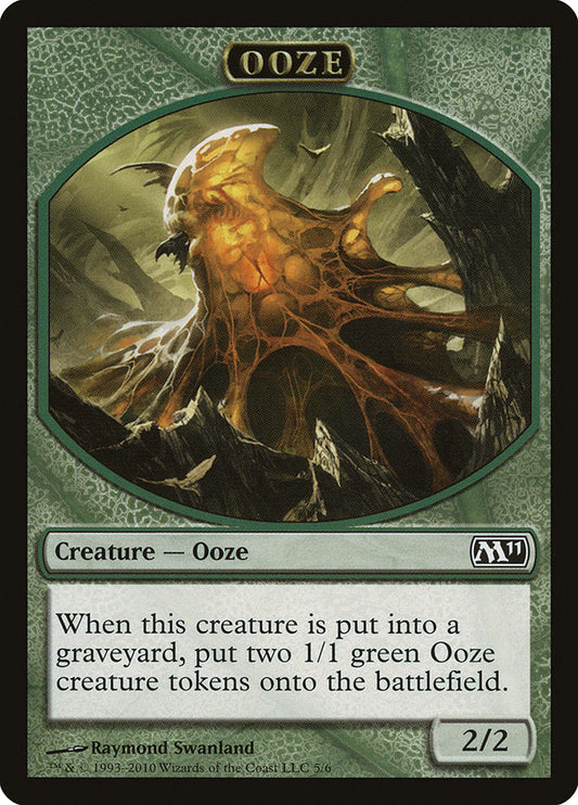 Ooze Token (5/6) [Core Set 2011 Tokens]