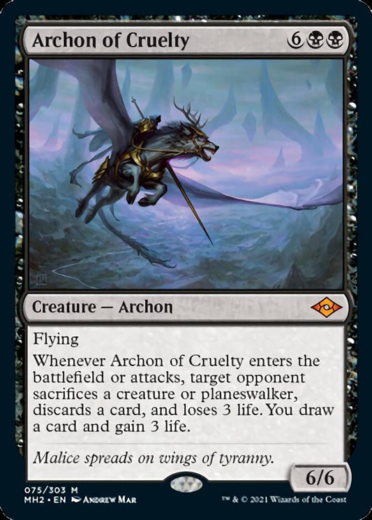 Archon of Cruelty [Modern Horizons 2] [Foil]