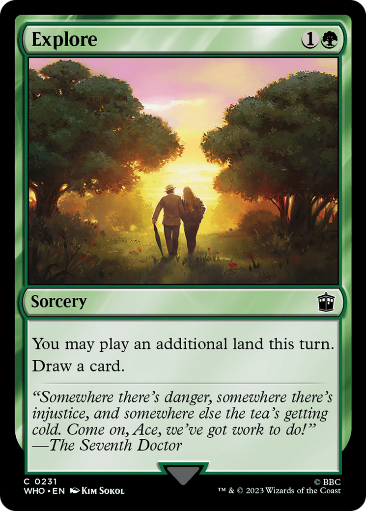 Explore [Doctor Who] [Foil]