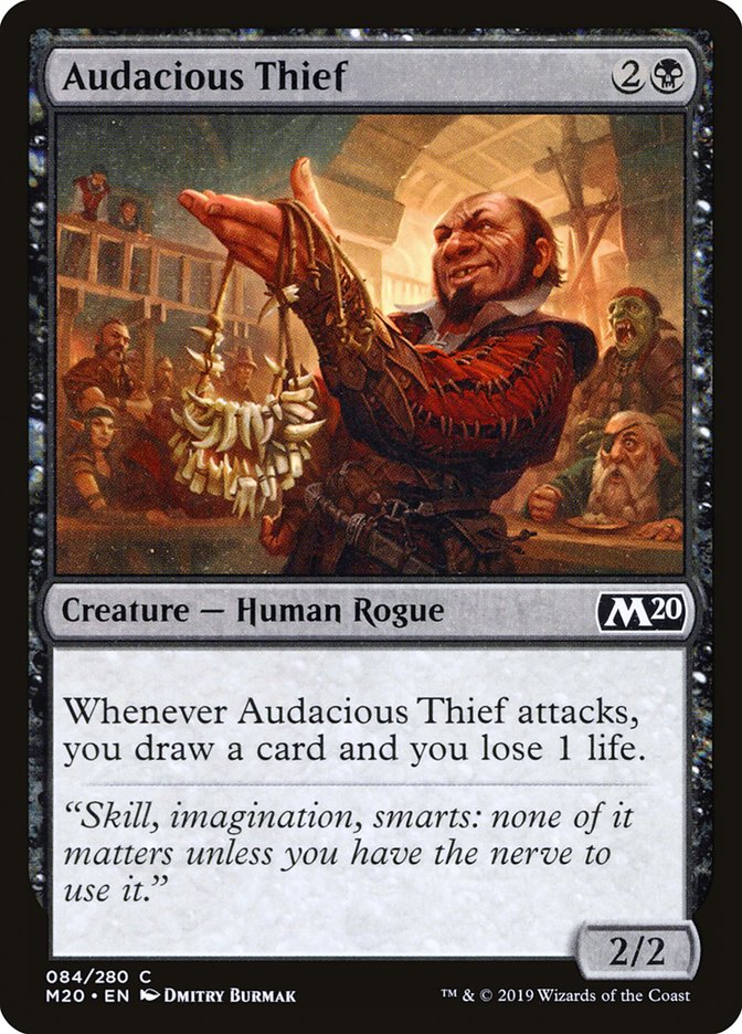Audacious Thief [Core Set 2020] [Foil]