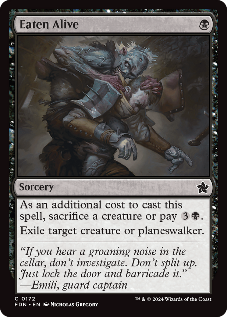 Eaten Alive [Foundations] [Foil]
