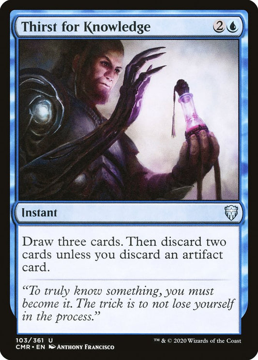 Thirst for Knowledge [Commander Legends] [Foil]