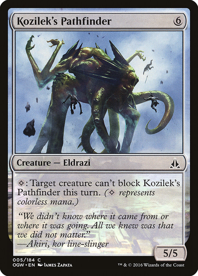 Kozilek's Pathfinder [Oath of the Gatewatch] [Foil]