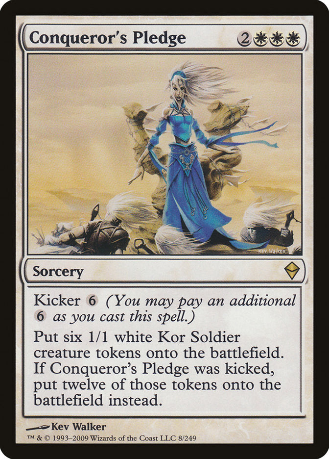 Conqueror's Pledge [Zendikar] [Foil]