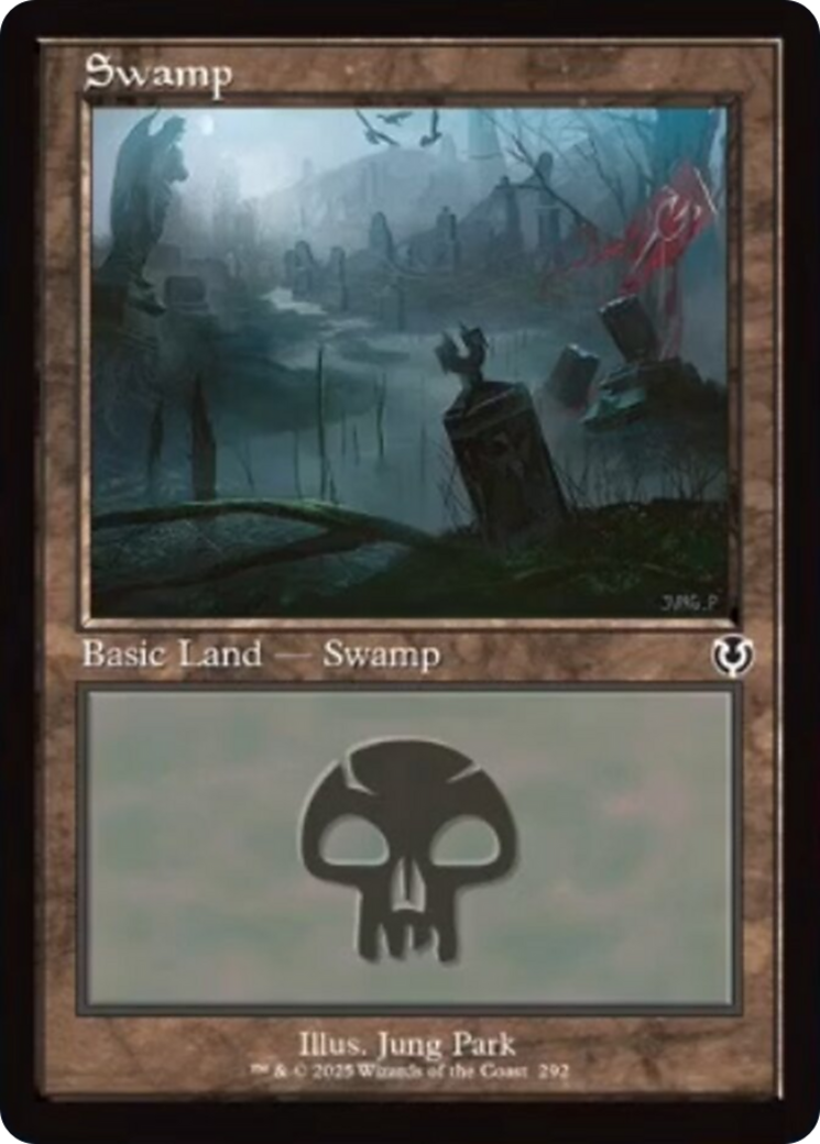 Swamp (292) (Retro Frame) [Innistrad Remastered] [Foil]