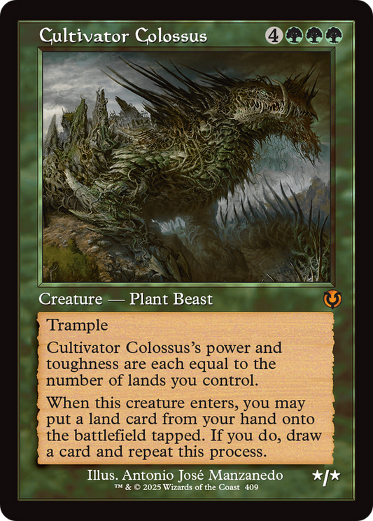 Cultivator Colossus (Retro Frame) [Innistrad Remastered] [Foil]