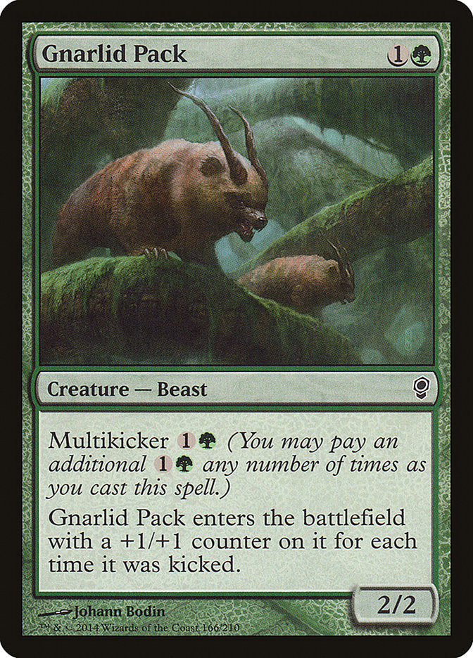 Gnarlid Pack [Conspiracy] [Foil]
