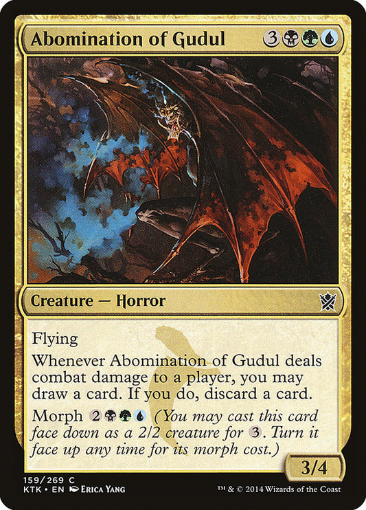 Abomination of Gudul [Khans of Tarkir] [Foil]