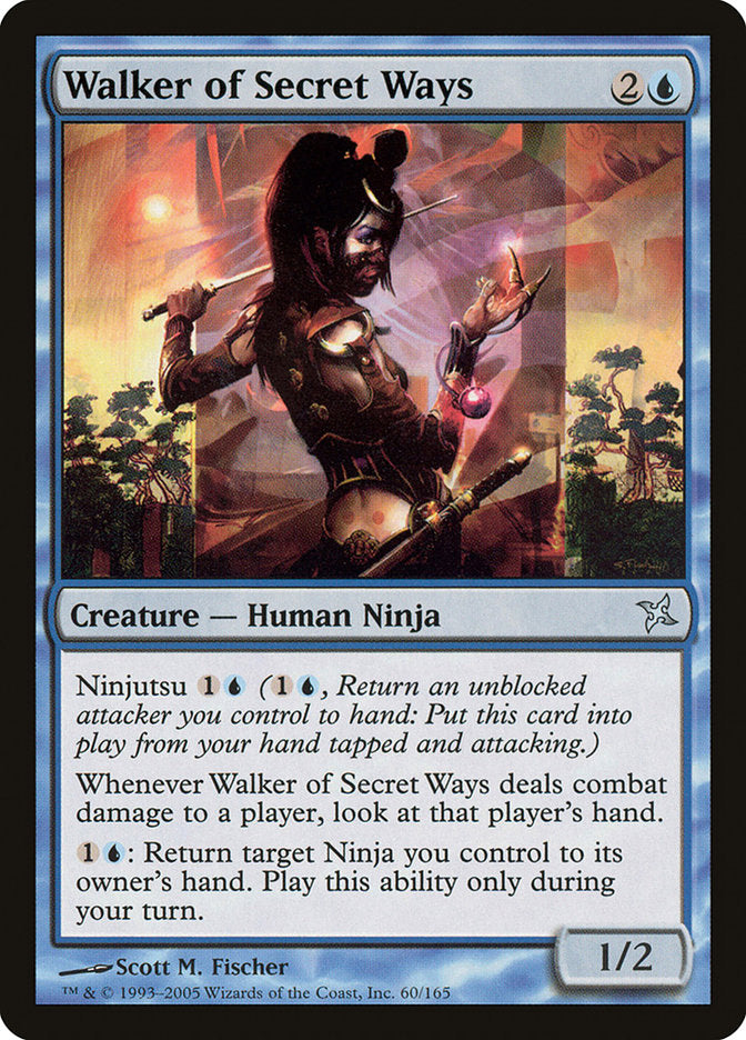 Walker of Secret Ways [Betrayers of Kamigawa] [Foil]