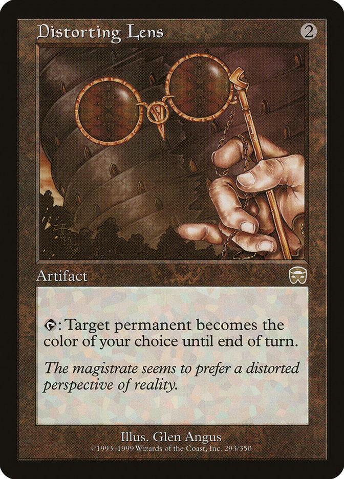 Distorting Lens [Mercadian Masques] [Foil]
