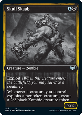 Skull Skaab [Innistrad: Double Feature] [Foil]