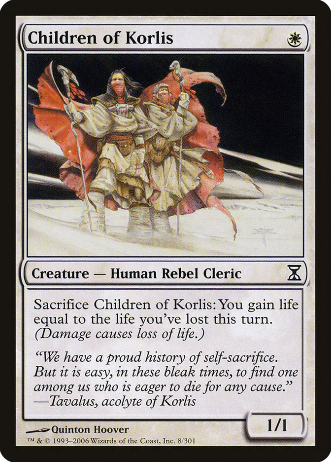 Children of Korlis [Time Spiral] [Foil]