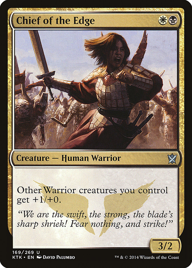 Chief of the Edge [Khans of Tarkir] [Foil]