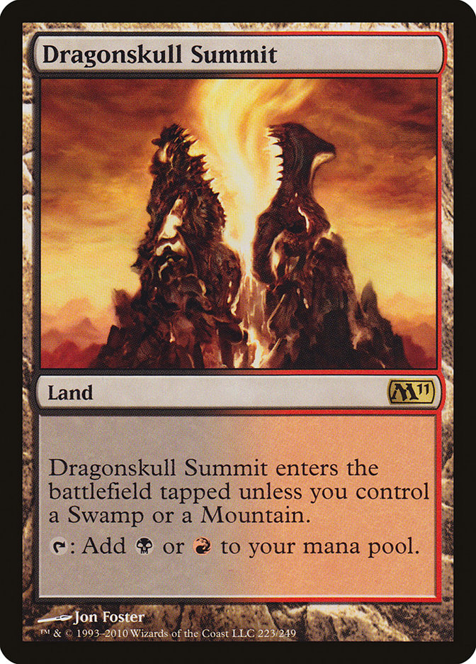 Dragonskull Summit [Core Set 2011] [Foil]