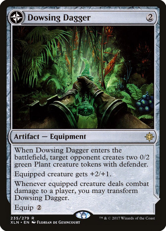 Dowsing Dagger // Lost Vale [Ixalan] [Foil]