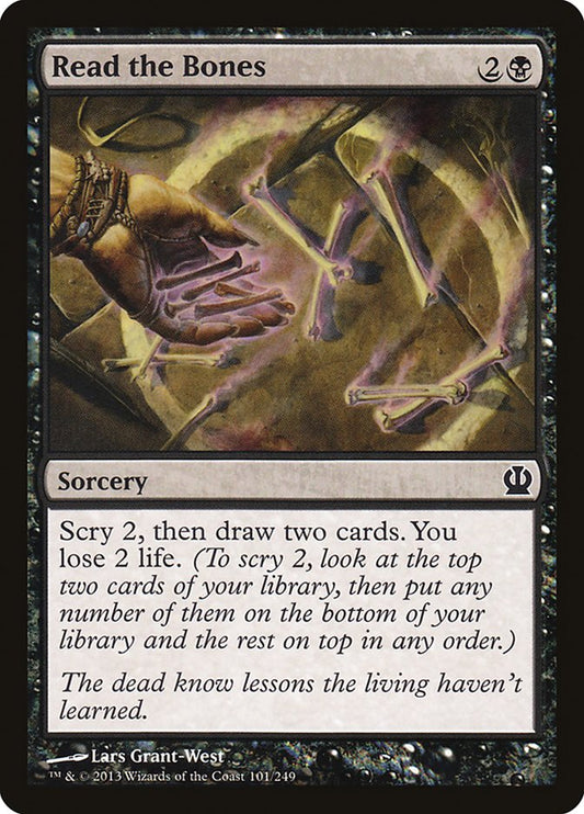 Read the Bones [Theros] [Foil]