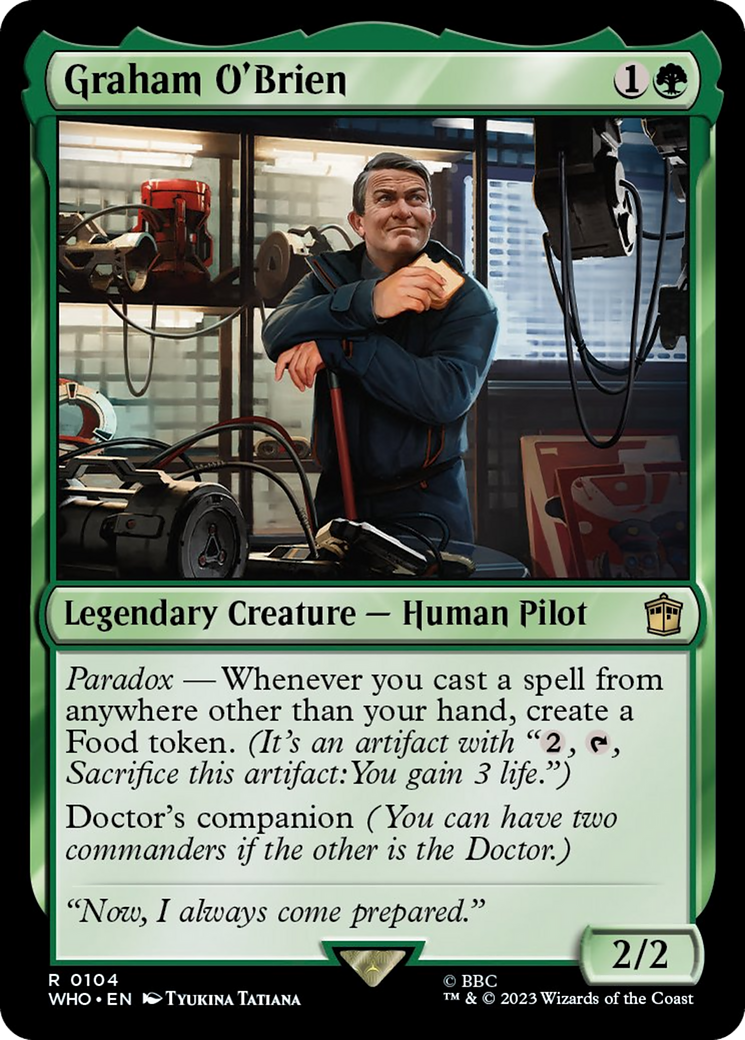 Graham O'Brien [Doctor Who] [Foil]