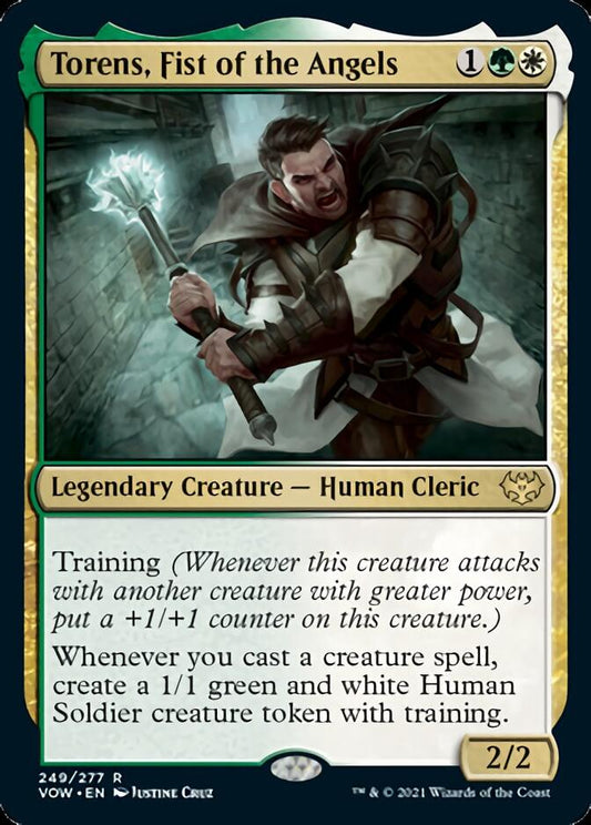 Torens, Fist of the Angels [Innistrad: Crimson Vow] [Foil]