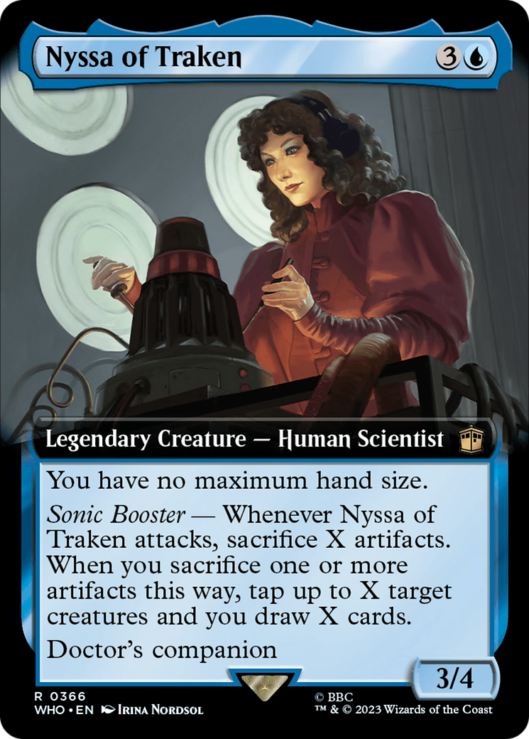 Nyssa of Traken (Extended Art) [Doctor Who] [Foil]