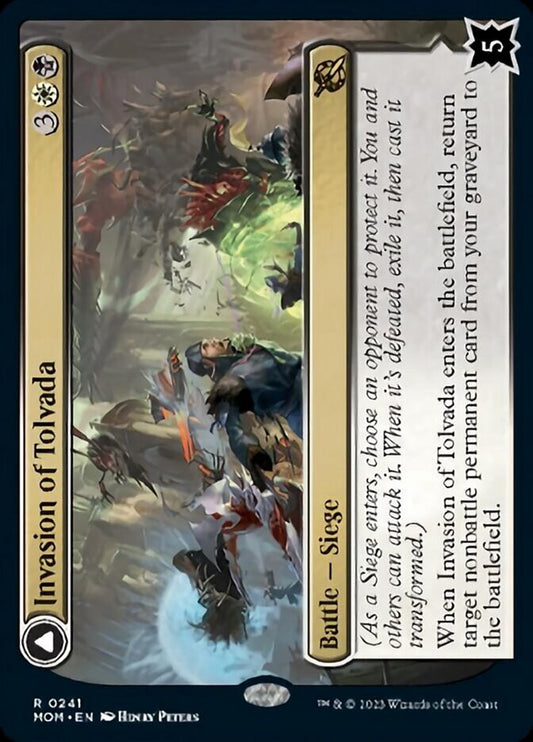 Invasion of Tolvada // The Broken Sky [March of the Machine] [Foil]