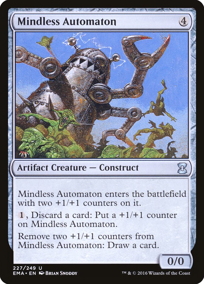 Mindless Automaton [Eternal Masters] [Foil]