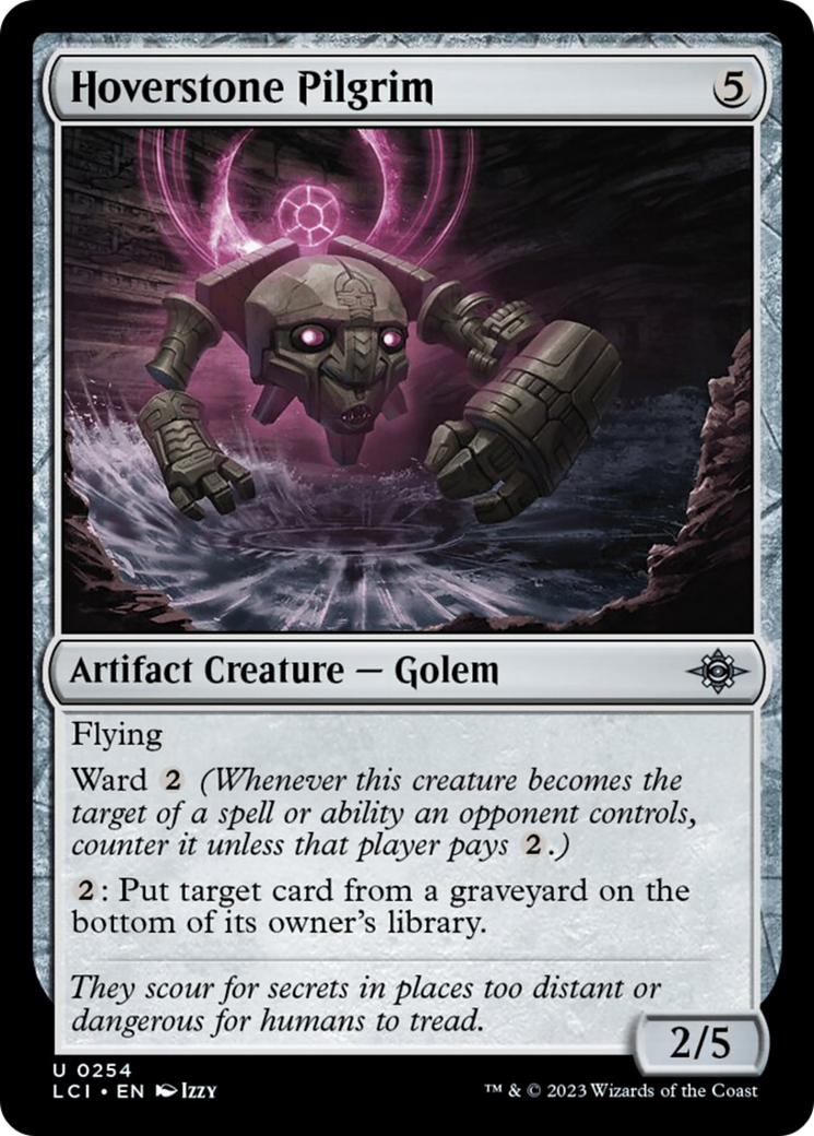 Hoverstone Pilgrim [The Lost Caverns of Ixalan] [Foil]