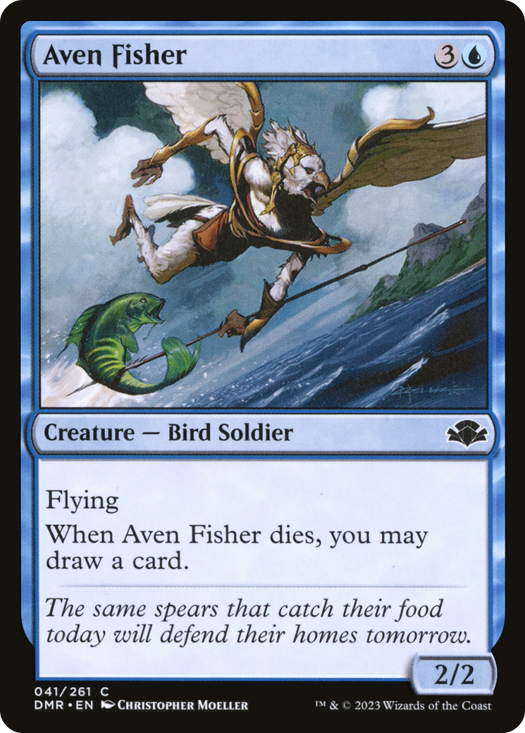 Aven Fisher [Dominaria Remastered] [Foil]