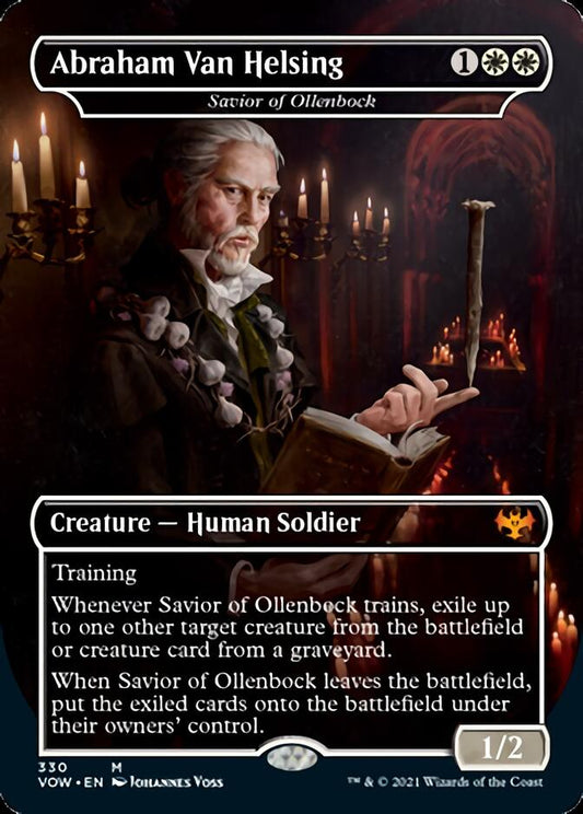 Savior of Ollenbock - Abraham Van Helsing [Innistrad: Crimson Vow] [Foil]