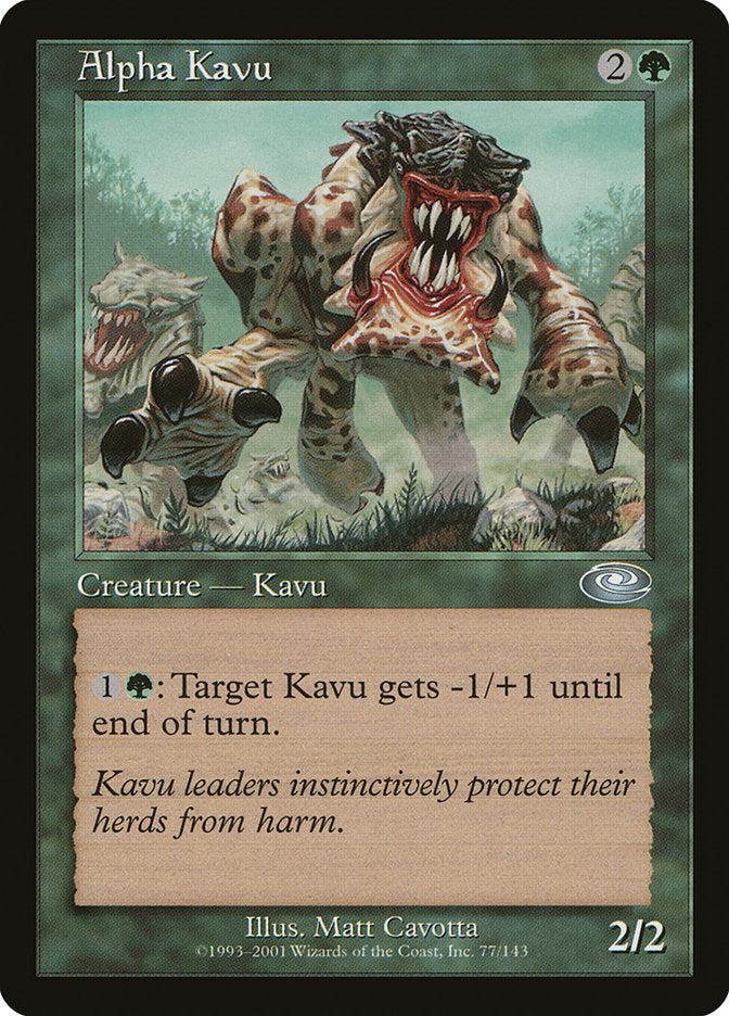 Alpha Kavu [Planeshift] [Foil]